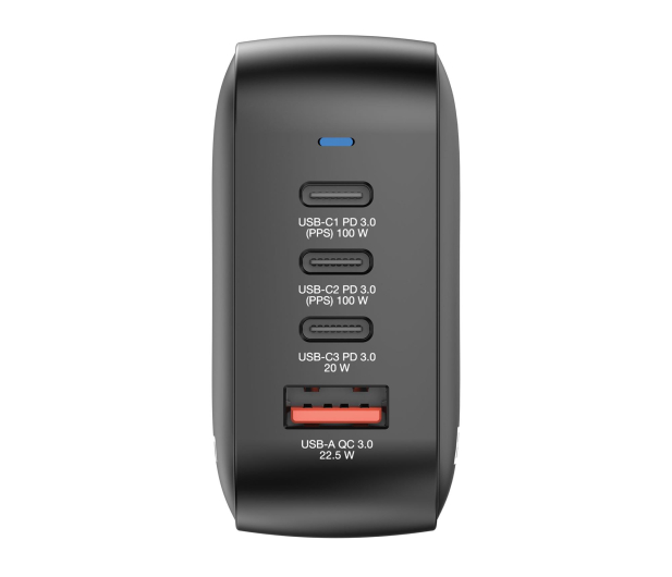 VERBATIM Mini GaN Charger 100W 4 Port US/EU/UK - 1340213 - zdjęcie 2